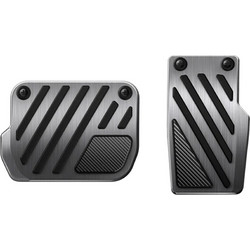 Spigen SGP Αντιολισθητικά καλύμματα πεντάλ, Performance Line Design TO200p για Tesla 3/Y(Juniper)/Y L, Κυρτά - Ασημί - ACP11627