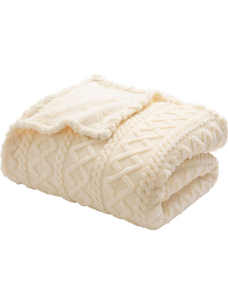 Κουβέρτα Fleece Υπέρδιπλη (220x240) L-C Edgar Natural 1645256