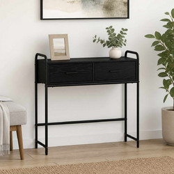 Τραπέζι κονσόλας Μαύρη Δρυς 90 x 33 x 80,5 εκ 8013974