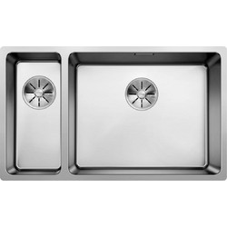 Blanco Andano 500/180-U Υποκαθήμενος Νεροχύτης Inox Σατινέ 77x44cm 522989