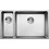 Blanco Andano 500/180-U Υποκαθήμενος Νεροχύτης Inox Σατινέ 77x44cm 522989
