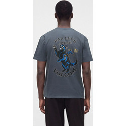 VOLCOM BAD LUCK SST - ΑΝΔΡΙΚΟ T-SHIRT ΓΚΡΙ