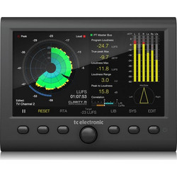 TC Electronic TC ELECTRONIC CLARITY-M Stereo και 5.1 Audio Meter H05TC00115