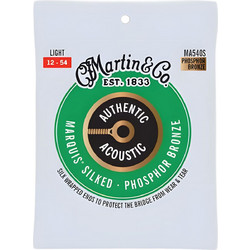 Martin & Co. MARTIN MA540S Χορδές Ακ.Κιθάρας Authentic Acoustic Marquis Silked 92/8 Phosphor Bronze .012-054 Custom Light