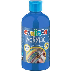 Carioca Ακρυλική Τέμπερα 250ml Primary Blue
