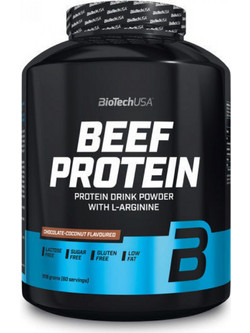 Biotech USA Beef Chocolate Coconut Πρωτεΐνη Γράμμωσης Χωρίς Λακτόζη & Γλουτένη 1.82kg