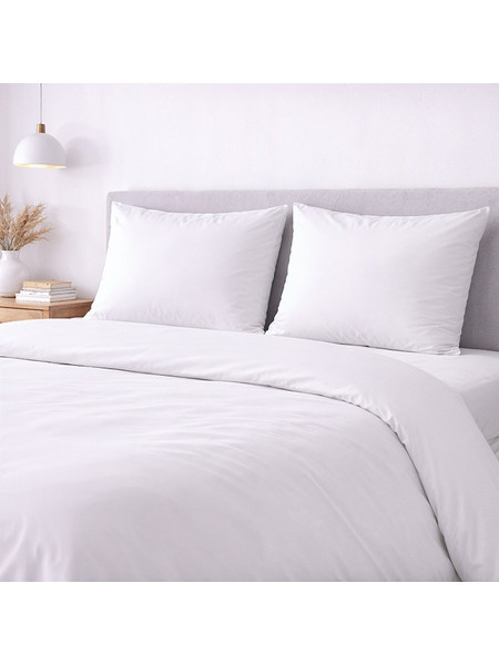 Μαξιλαροθήκες Σετ 2 τμχ LaMera 703 Off White Vesta Home 53x73 cm