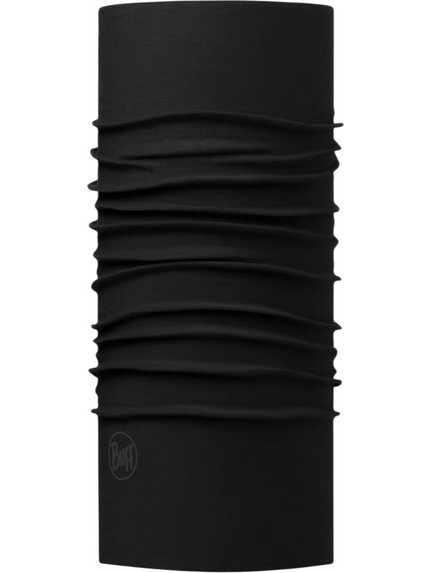 Buff Original Ecostretch Neckwarmer 117818.999 Solid Black