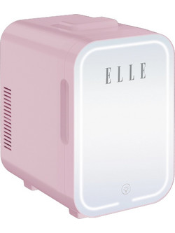 ELLE Mini Cooler 8Lt με Καθρέφτη και LED 42W