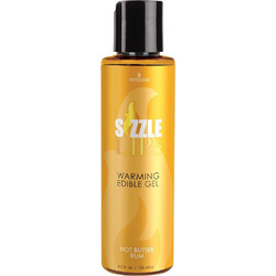 Sensuva Sizzle Lips Pina Colada Warming Edible Λιπαντικό Gel Κόλπου Πρωκτού & Μασάζ 125ml