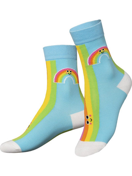 EAT MY SOCKS KIDS RAINBOW EMSKIDRAB Πολύχρωμο