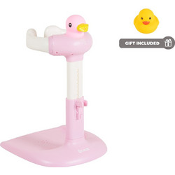 Baby bath shower stand Quack pink