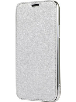 Θήκη Forcell Electro Book Silver - Samsung Galaxy A42 5G