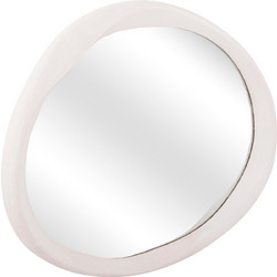 ΚΑΘΡΕΠΤΗΣ ΤΟΙΧΟΥ ΟΒΑΛ ΣΕΙΡΑ SANTORINI HM4513 MDF ΣΕ ΥΠΟΛΕΥΚΟ 90x3,2x60Υεκ 0511052