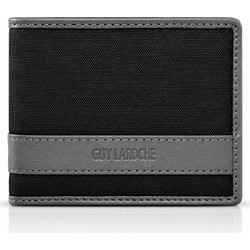 Guy Laroche Μικρό Ανδρικό Πορτοφόλι Ύφασμα/Δέρμα 48605 Γκρι