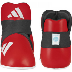 Προστατευτικά Ποδιών Kickboxing Adidas WAKO New Model Κόκκινο