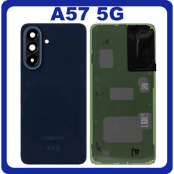 Original Samsung Galaxy A57 5G (SM-A576B, SM-A576B/DS) Rear Back Battery Cover + Camera Lens Blue Navy GH82-39158B