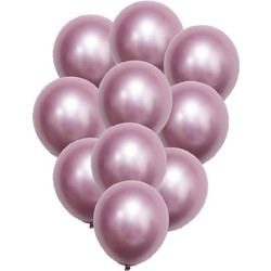 Beauty Home 10 Μπαλόνια Μεταλλικό Σάπιο Μήλο O30cm