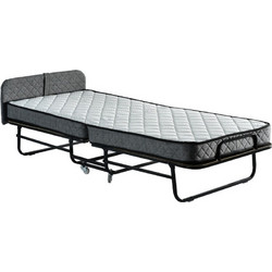 Folding Bed Otel Katlanir White, Grey Width: 90 cm Depth: 200 cm