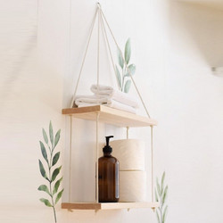 Wall Shelf Raf230 Walnut 40x2x14 cm