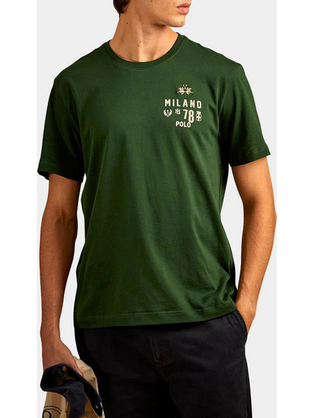 LA MARTINA ΜΠΛΟΥΖΑ T-SHIRT ΚΜ 3LMMDR300-03037 Green