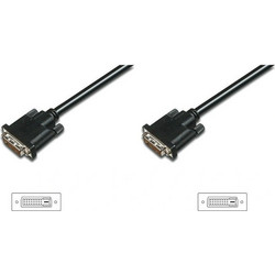 Digitus Cable DVI-D male - DVI-D male 2m Μαύρο (84525)