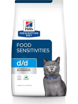 Hill's Prescription Diet Feline d/d Venical & Green Pea 1.5kg