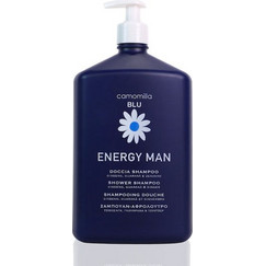 CAMOMILLA BLU Energy Man Αφρόλουτρο για Μαλλιά & Σώμα 1000ml CAMOMILLA BLU