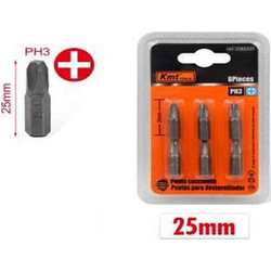KMT Μύτες κατσαβιδιού PH3 -Bits Long For Screwdriver-2385520-155935