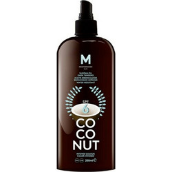 Mediterraneo Coconut Suntan Dark Αδιάβροχο Λάδι Μαυρίσματος Σώματος SPF6 200ml