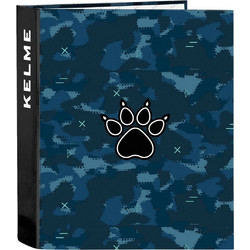 Φάκελος δακτυλίου Kelme Break Μαύρο Ναυτικό Μπλε A4 (40 mm)