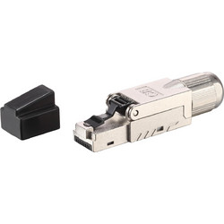 Equip Stecker Cat8.1 geschirmt RJ45 wzf. 5Stk transp. Polybeutel