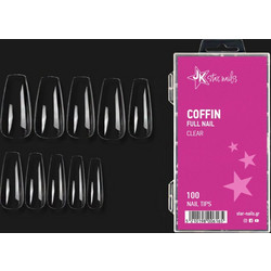 Gellie Tip 05 Coffin Full Nail Clear