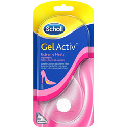 Scholl Gel Activ Extreme Heels Πάτοι για Τακούνια