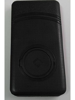 Σκληρή Θήκη Πίσω Κάλυμμα Elastic Universal Με Stand για Smartphones 5.5 έως 6 ίντσες Μαύρη (OEM)