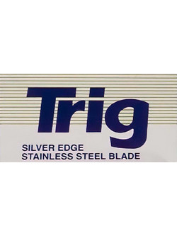 Trig Silver Edge Stainless Ανταλλακτικές Λεπίδες 10τμχ