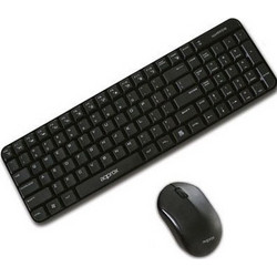 Approx APPKBWS04 Black Ασύρματο Σετ Πληκτρολόγιο & Ποντίκι