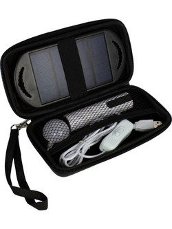 PowerPlus Anaconda Ηλιακό USB Powerbank & σύστημα φωτισμού με θήκη