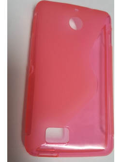 Sony Xperia E1/Xperia E1 Dual - Θήκη TPU Gel S-Line Ροζ (OEM)