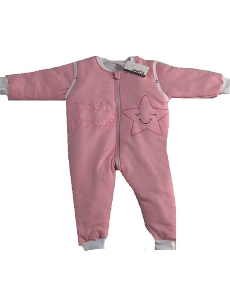 Ninetta Bebe Χειμερινός Υπνόσακος με Πόδια Pink Star 107