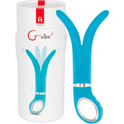 Fun Toys Gvibe 2 Δονητής G-Spot 18cm Μπλε