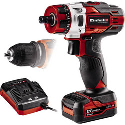 Einhell TE-CD 12-1 X-Li Δραπανοκατσάβιδο Μπαταρίας 12V 1x2Ah