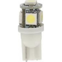 Lampa T10 Hyper LED 15 Διάθλασης Πορτοκαλί 24V-28V 2τμχ