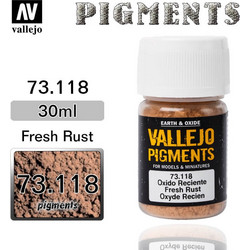 Vallejo Pigment 73.118 FRESH RUST