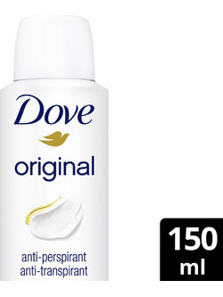 Dove Original Γυναικείο Αποσμητικό Spray 48h 150ml