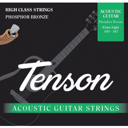 Tenson Phorphor Bronze Χορδές Ακουστικής Κιθάρας 10-47 Σετ
