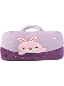 Morven Sweet Bag Κουβέρτα Κούνιας Βελουτέ 110x160 Μωβ Λιλά