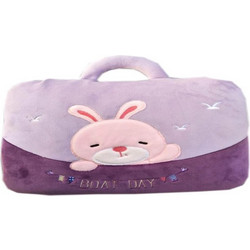 Morven Sweet Bag Κουβέρτα Κούνιας Βελουτέ 110x160 Μωβ Λιλά
