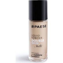 Paese Double Skin Liquid Powder Mattifying 40M Light Beige Liquid Foundation 30ml