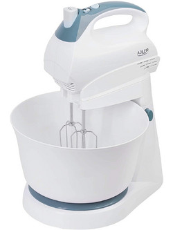 Adler AD4202 Μίξερ με Περιστρεφόμενο Κάδο 2.5lt 300W